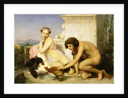 The Cock Fight, 1846 by Jean Leon Gerome