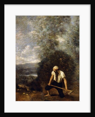 The Woodsman by Jean Baptiste Camille Corot