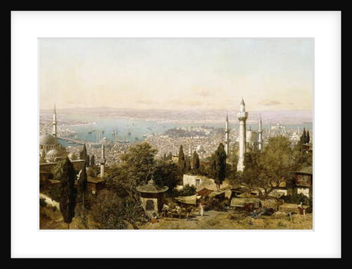 A View of Constantinople by Edmund Berninger