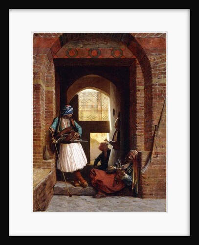 Arnaut bodyguards in Cairo, 1861 by Jean Leon Gerome