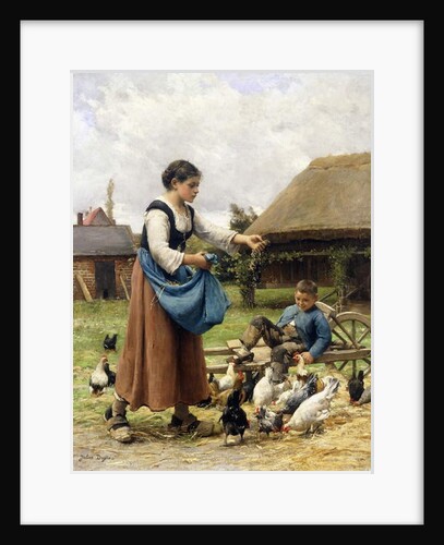 In the Farmyard by Julien Dupre