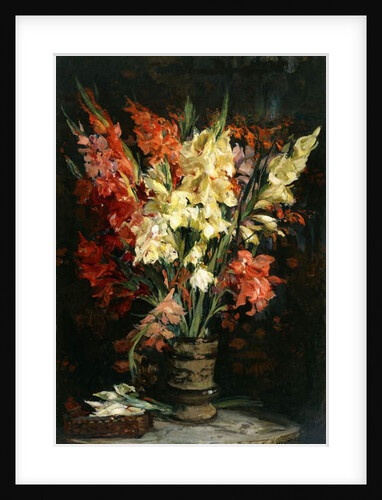 Gladioli, 1924 by Jacques-Emile Blanche