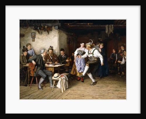 Interior of a Weinstube by Paul Felgentreff