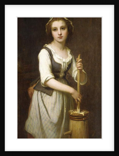 Churning the Butter by Pierre Francois Bouchard