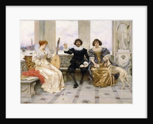 The Recital by Federigo Andreotti