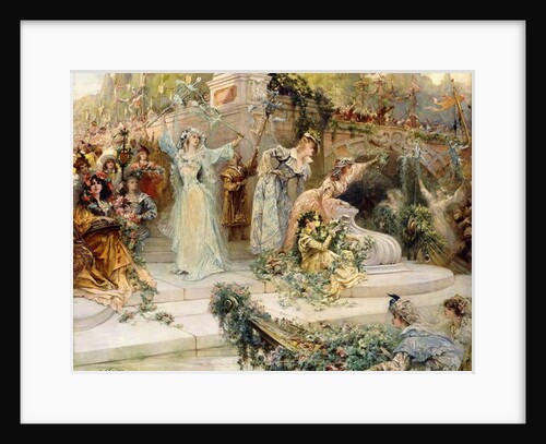 The Festival by Georges Clairin