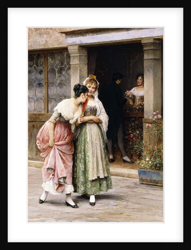 The Sunday Bouquet, 1893 by Eugen von Blaas