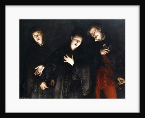Three Singers by Albert Alexander Paul Rouffio