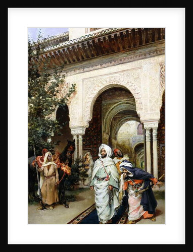 Leaving the Alhambra, 1887 by Harry Humphrey Moore