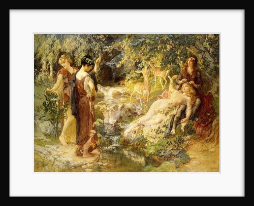 A Secret Wood, 1900 by Frederick Arthur Bridgman