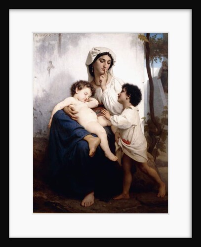 Sleep, 1864 by William-Adolphe Bouguereau