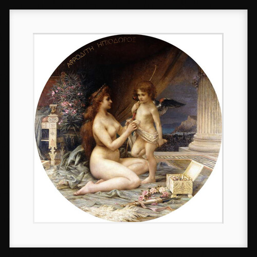 Aphrodite and Eros by Henri-Camille Danger