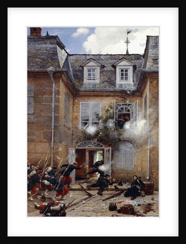A Surprise Attack, Metz, 1884 by Alphonse Marie de Neuville