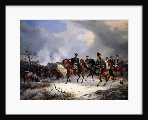 The Battle of Kesseldorf by Carl Friedrich Schulz