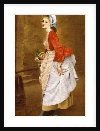 The Chambermaid, 1872 by Gustave Jacquet