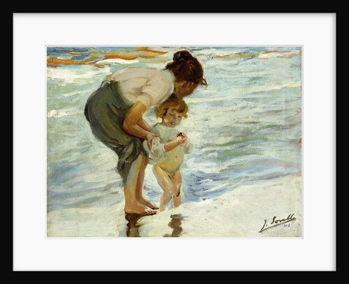 On the Beach, 1908 by Joaquin Sorolla y Bastida
