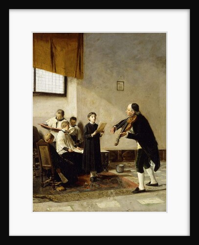 On the Eve of the feast by Mose Bianchi