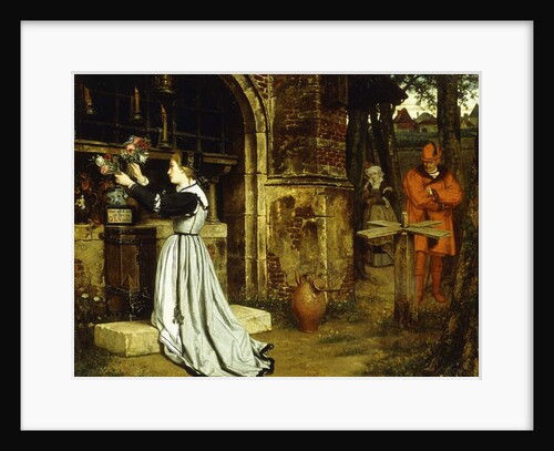 Faust and Marguerite, 1868 by Victor Lagye