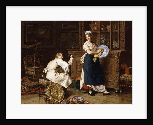 Spring Cleaning, 1876 by Evert-Jan Boks