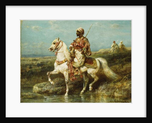 Arab Horseman by Adolf Schreyer