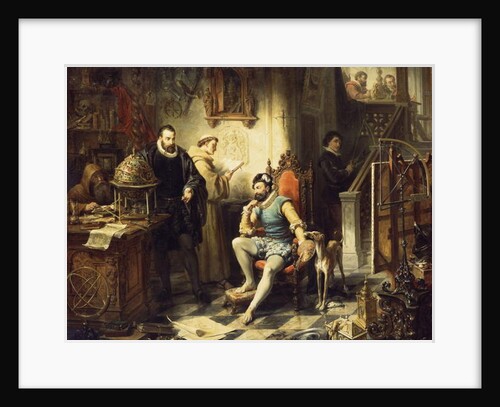 Discovering the Telescope, 1855 by Edouard Ender