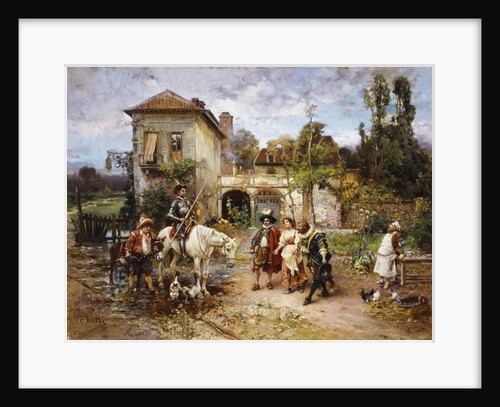 Don Quixote by Cesare-Auguste Detti