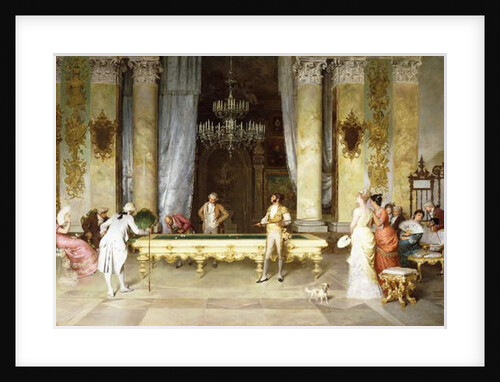 The Billiard Game by Francesco Beda