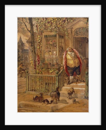 The Run-away Knock, by George Cruikshank
