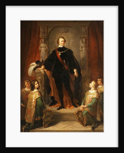 Portrait of Ludwig I, King of Bavaria by Frederich August Kaulbach