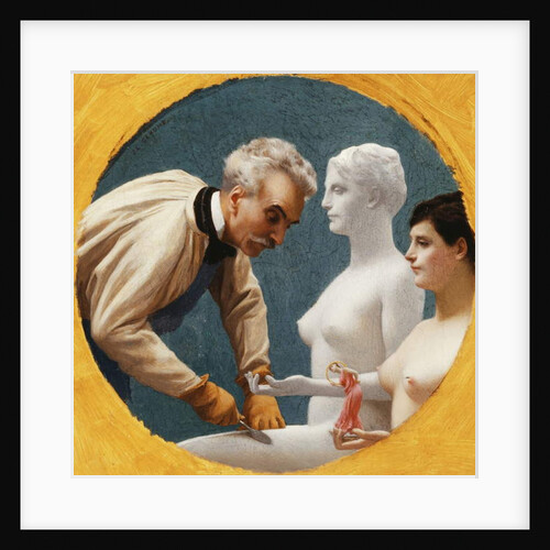 Gerome and Tanagra by Jean Leon Gerome