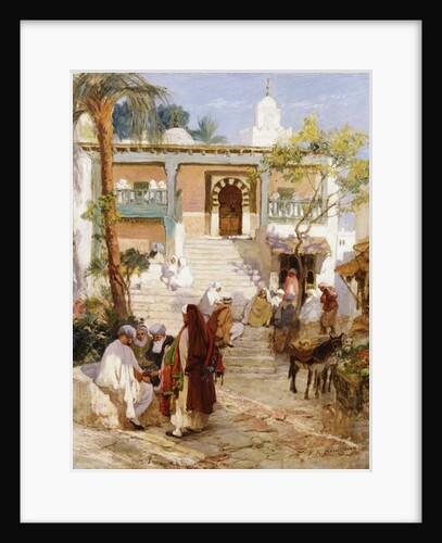 At the Souk, by Frederick Arthur Bridgman