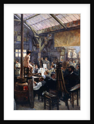 In the Studio, by Albert Lynch