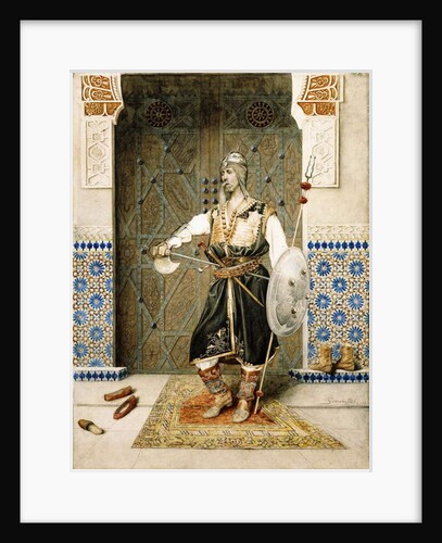 The Harem Guard, 1899 by Attilio Simonetti