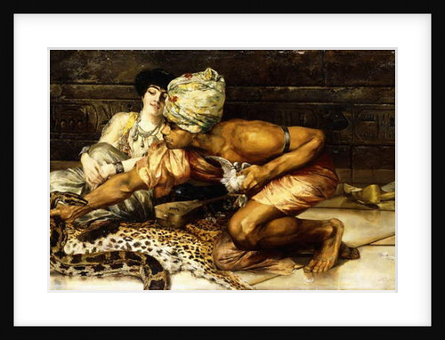 The Snake Charmer, 1884 by Eugene Pavy