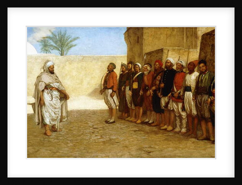 Army Reorganization in Morocco, 1872 by John Evan Hodgson