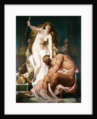 Hercules at the Feet of Omphale, 1861 by Gustave Clarence Rodolphe Boulanger