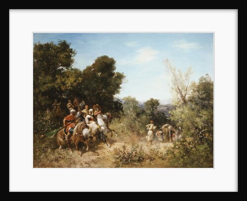 Arab Horsemen by Georges Washington