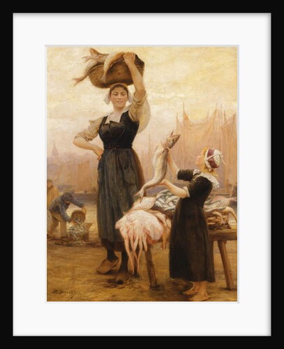 Back to Fishing by Theophile Louis Deyrolle