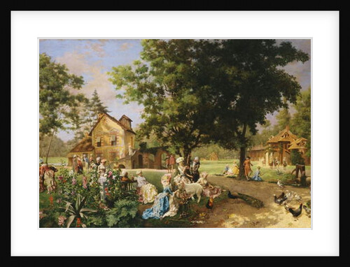 Marie Antoinette's Hameau in Versailles by Oreste Cortazzo