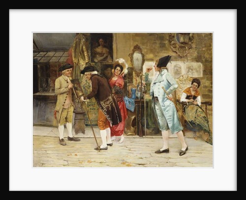 The Old Curio Shop, 1892 by Antonio Zoppi