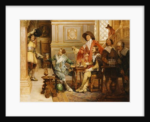 The Arrival of D'Artagnon, by Alex de Andreis