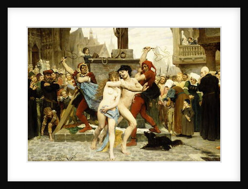The Torment of the Adulterers, 1876 by Pierre Garnier