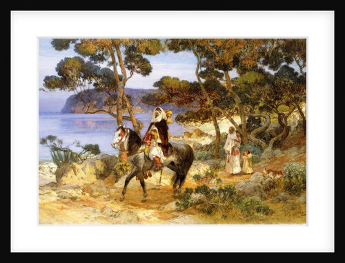 A Coastal Trail, by Frederick Arthur Bridgman