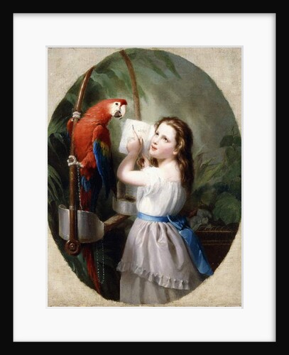 The Lesson by Fritz Zuber-Buhler