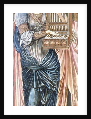 St Cecilia by Edward Coley& Murray Charles Fairfax Burne-Jones
