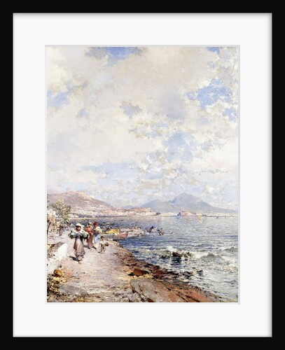 Posilipo, Naples, by Franz Richard Unterberger