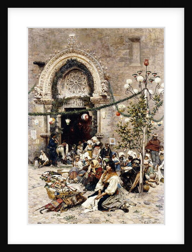 A Rest from the Festival by Cesare Tiratelli