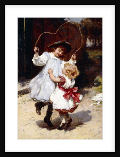 Skipping, c.1896 by Frederick Morgan