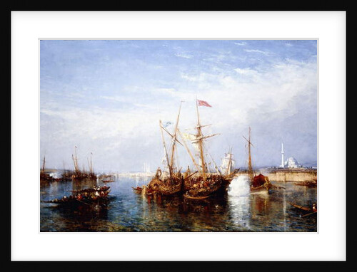La Corne d'Or, Constantinople by Felix Ziem