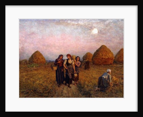 Dawn labour, 1900 by Jules Breton